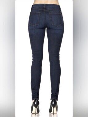 Spanx Women's The Slim-X Skinny Jeans Size 29 Blue Shaping inseam 30" EUC